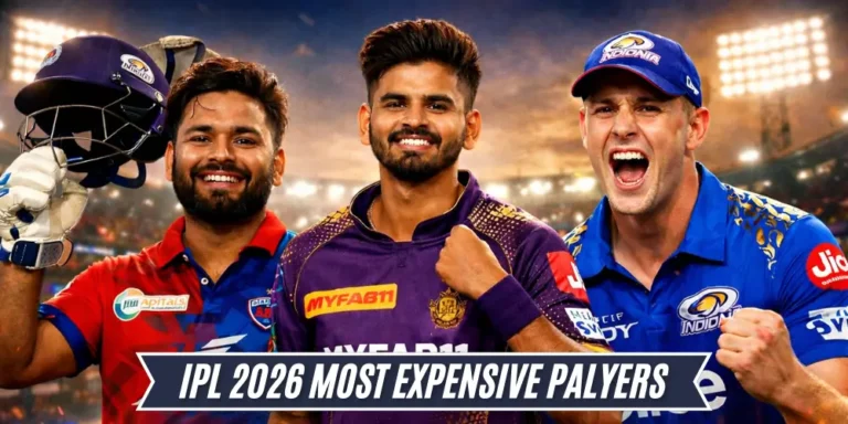 IPL 2026 Most Expensive Players