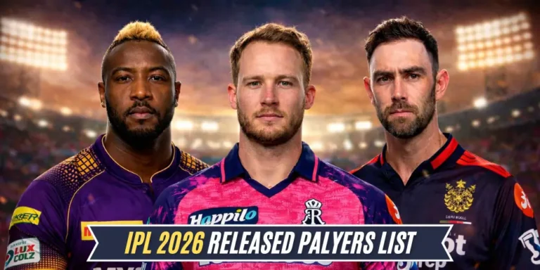 IPL 2026 Released Players