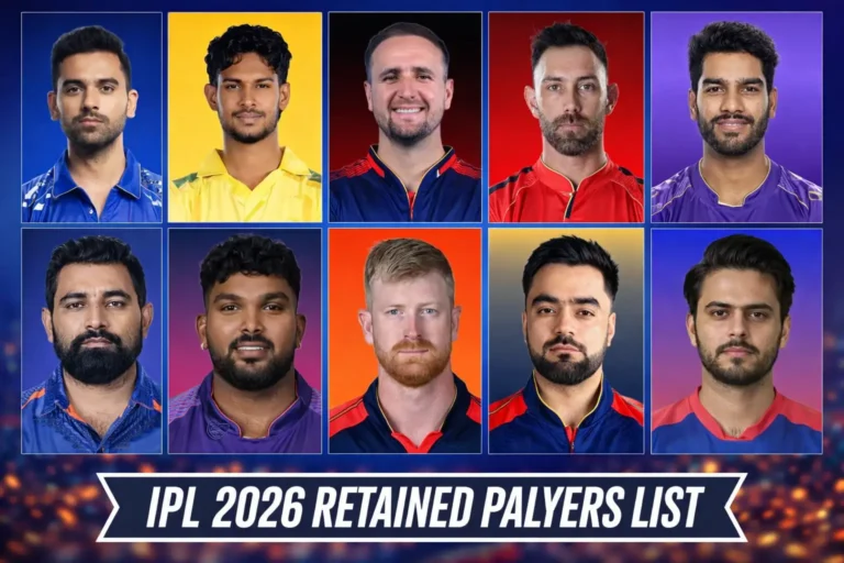 IPL 2026 Retained Players