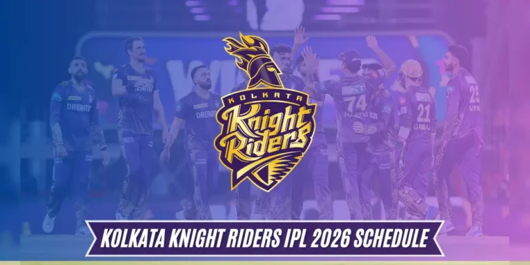 KKR Schedule 2026